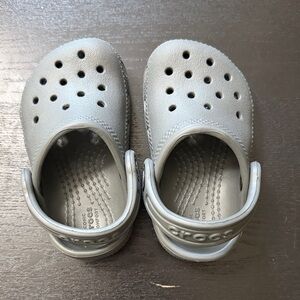 Crocs Toddler Classic Clog - Silver